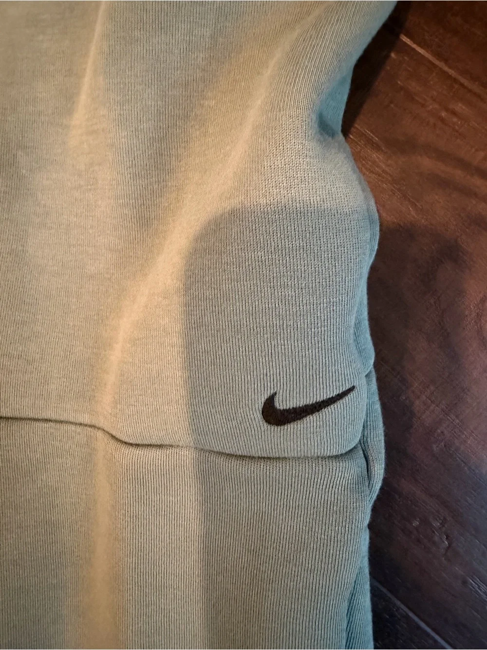 Matching Set Nike Tech Fleece Youth Large mineral slate color Hoodie Joggers